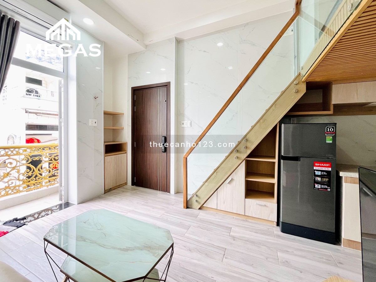 Duplex Q6, full NT cao cấp, ban công, bao phí dịch vụ - Ngay Chợ Lớn, Hậu Giang, Nguyễn Văn Luông