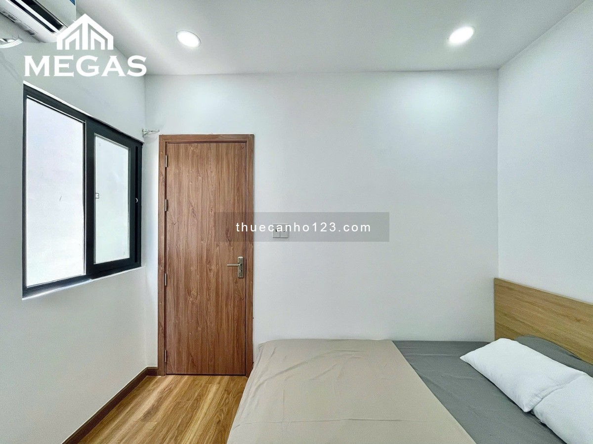 CHDV 1pn/2pn full nội thất - Cửa sổ, máy giặt riêng, mới 100% tại Bờ Kè Hoàng Sa - Trường Sa