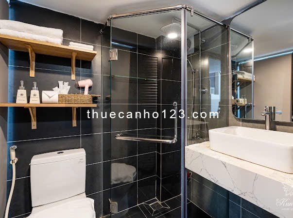 [Gym, hồ bơi, sky bar, bảo vệ 24/24] Duplex 65m² - Balcony - Landmark 81 - Ba Son - Cầu Thủ Thiêm