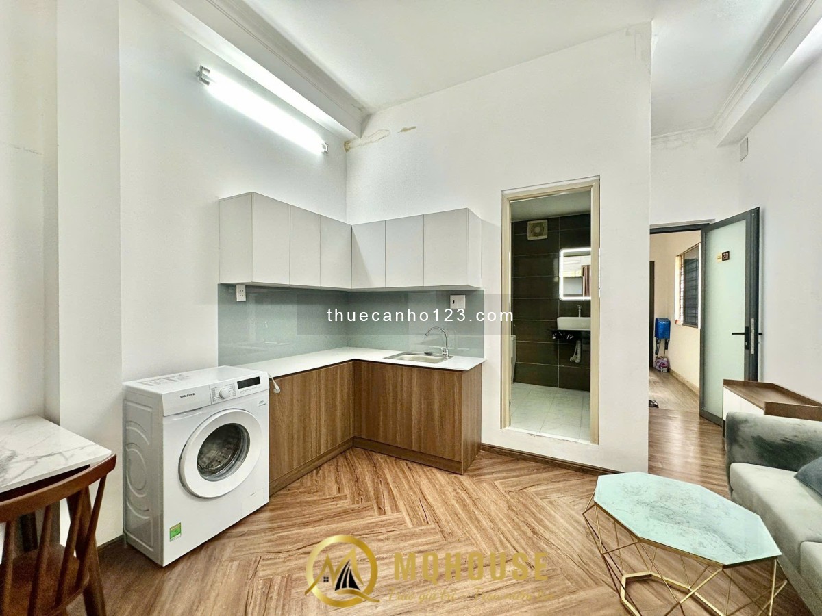 1PN Bancol 50m2 giặt riêng gần cầu thị nghè - Đài truyền hình VTV đường Nguyễn Văn Thủ Đakao quận 1