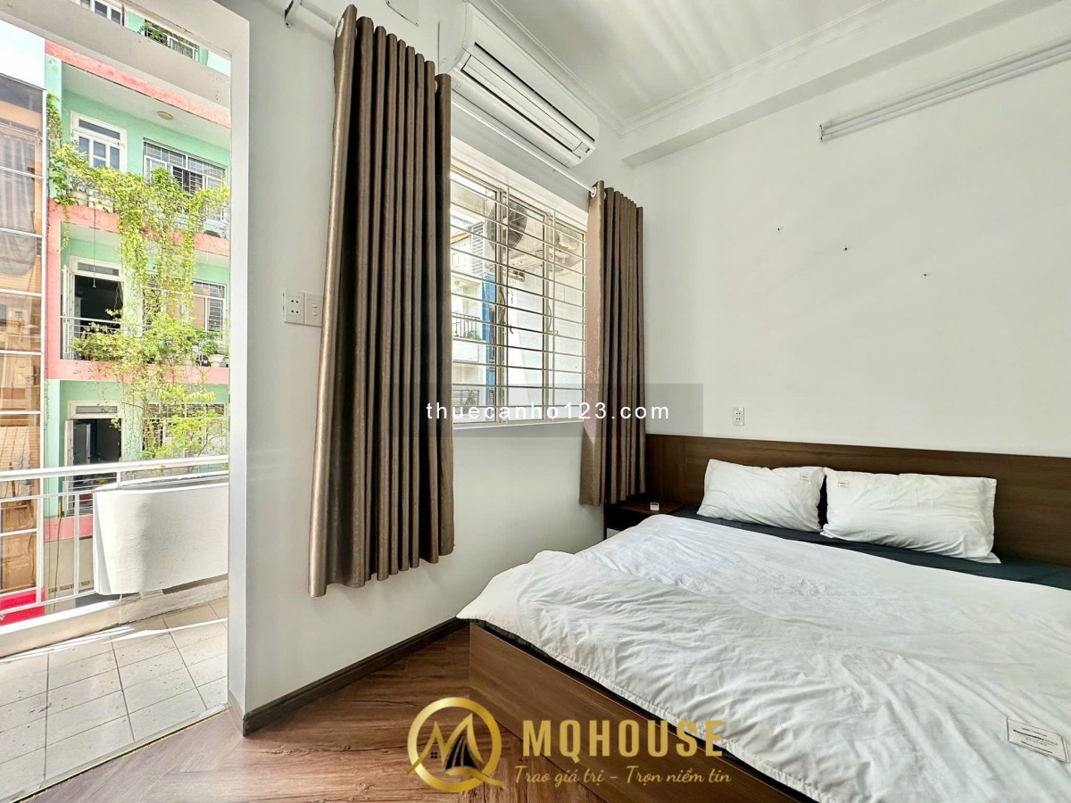 1PN Bancol 50m2 giặt riêng gần cầu thị nghè - Đài truyền hình VTV đường Nguyễn Văn Thủ Đakao quận 1