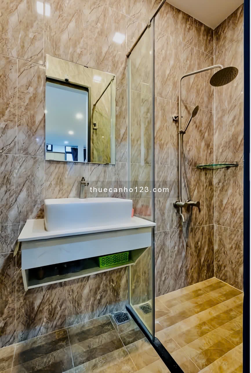 Căn hộ Studio full nội thất, tách bếp phù hợp 2-3 người ở