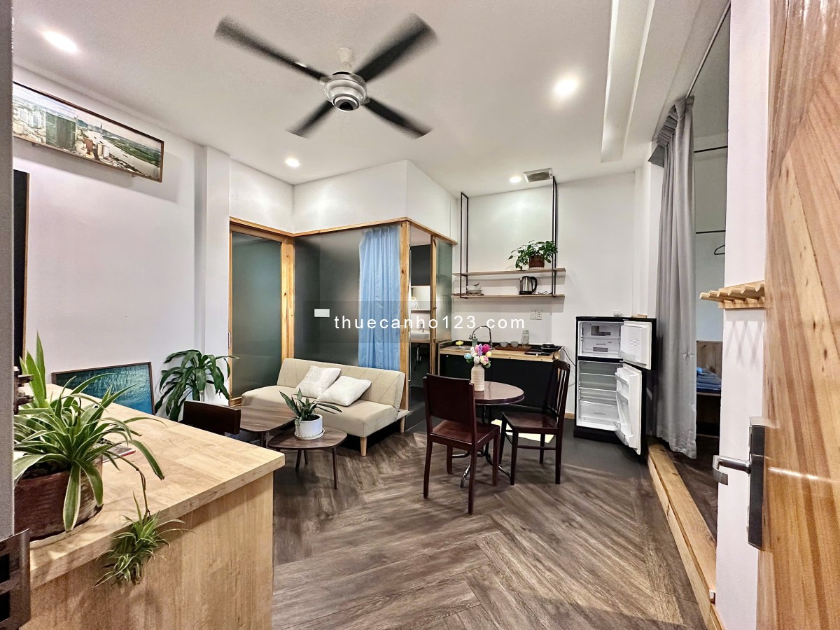 Căn Hộ 1Pn Vintage Gần Chợ Bà Chiểu, Cầu Bông Khu An Ninh