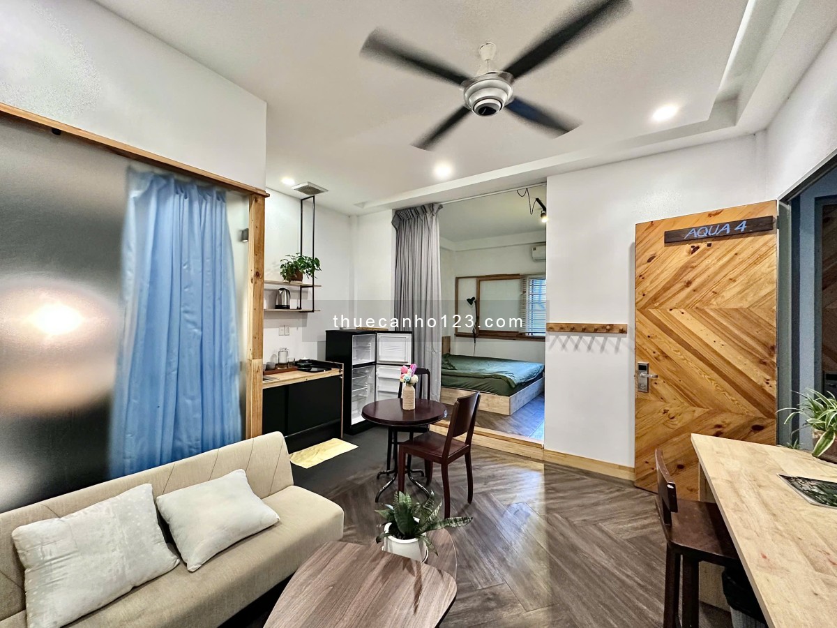 Căn Hộ 1Pn Vintage Gần Chợ Bà Chiểu, Cầu Bông Khu An Ninh