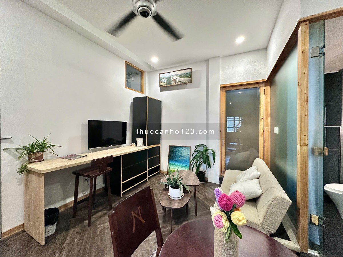 Căn Hộ 1Pn Vintage Gần Chợ Bà Chiểu, Cầu Bông Khu An Ninh