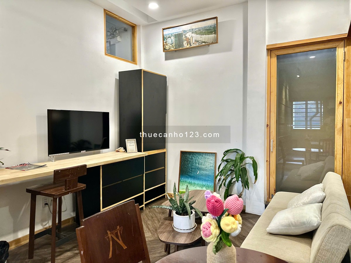 Căn Hộ 1Pn Vintage Gần Chợ Bà Chiểu, Cầu Bông Khu An Ninh