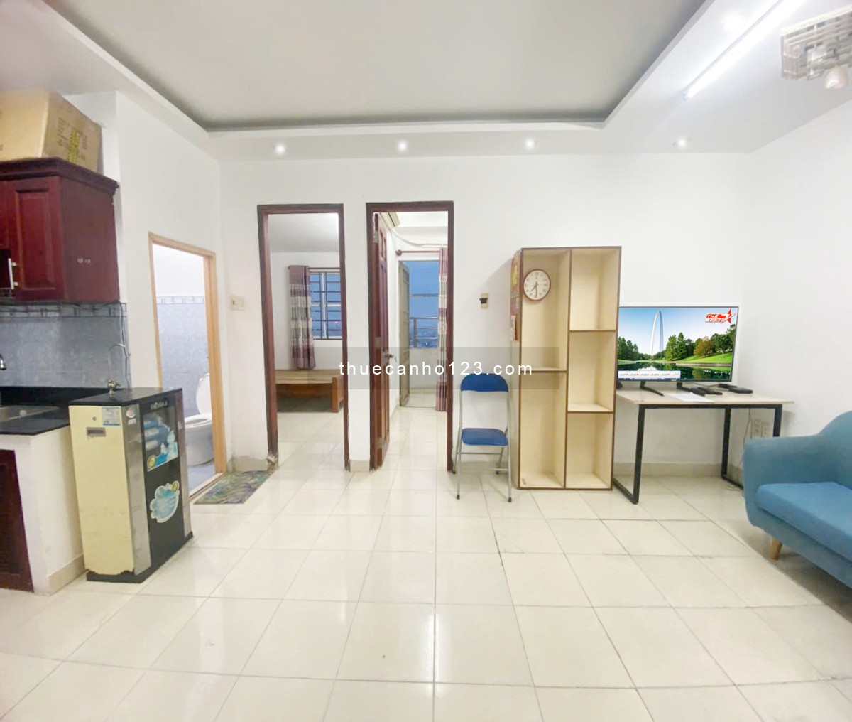 Chính Chủ Căn hộ Nguyễn Quyền Plaza 2PN 1WC Có nội thất 6.2tr/tháng 0902855182