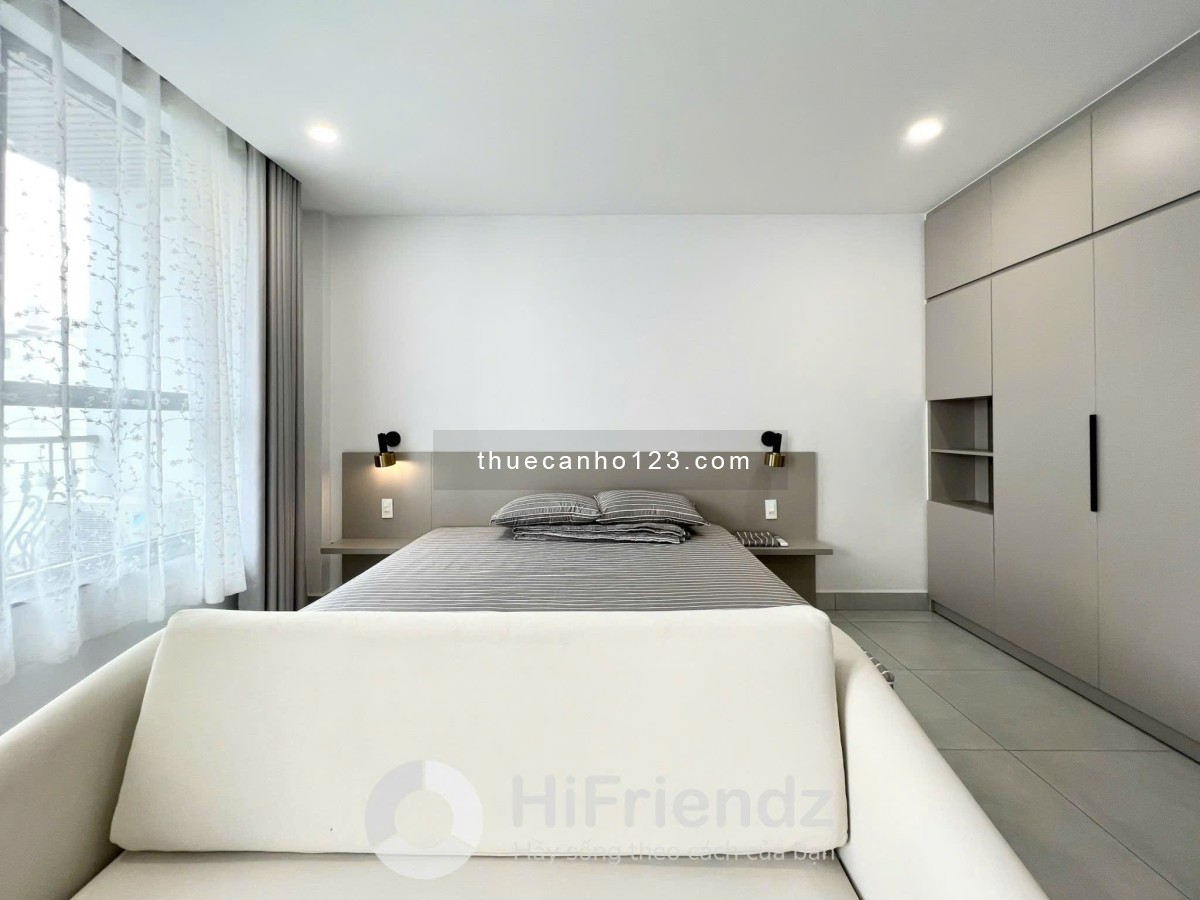 [Siêu phẩm] Studio ban công riêng - Tone trắng cực sang - Ngay trung tâm Thảo Điền