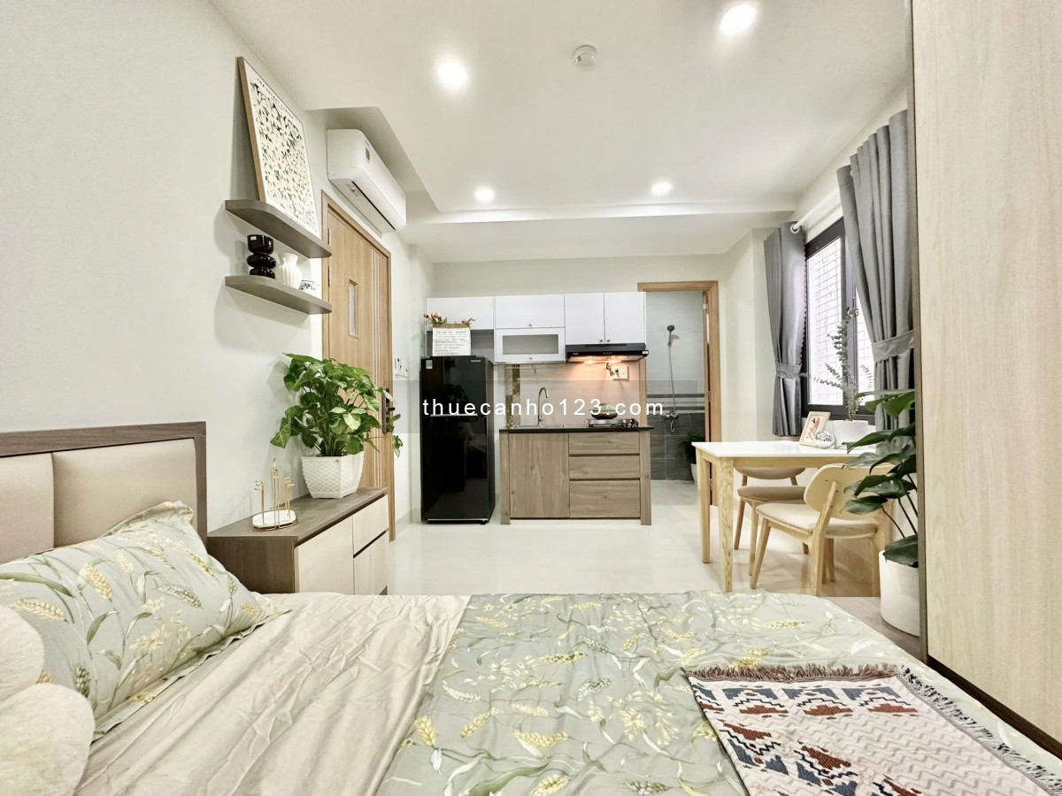 Khai trương căn hộ mini dạng studio - Cửa sổ thoáng - Cách Phan Đăng Lưu chỉ 3 phút