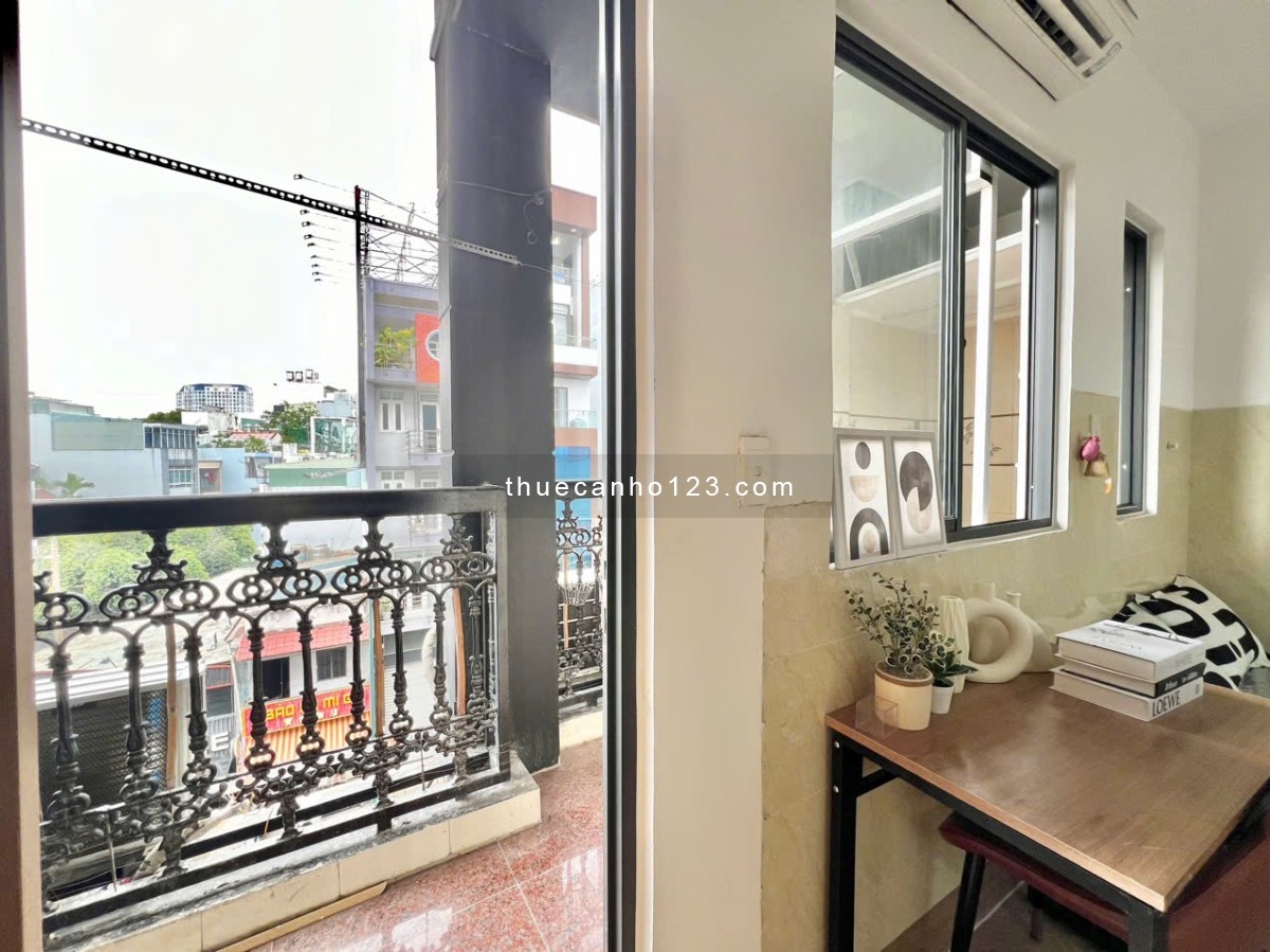 Giảm giá sốc Duplex/1PN - 60m² full nội thất - Ban công mới 100% chỉ còn giá từ 4x ngay Sân Bay TSN