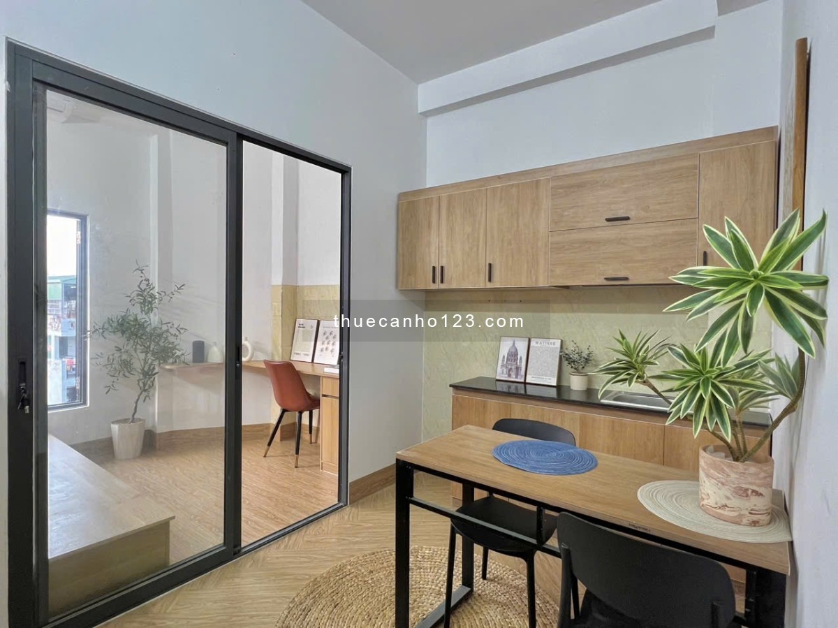 Giảm giá sốc Duplex/1PN - 60m² full nội thất - Ban công mới 100% chỉ còn giá từ 4x ngay Sân Bay TSN