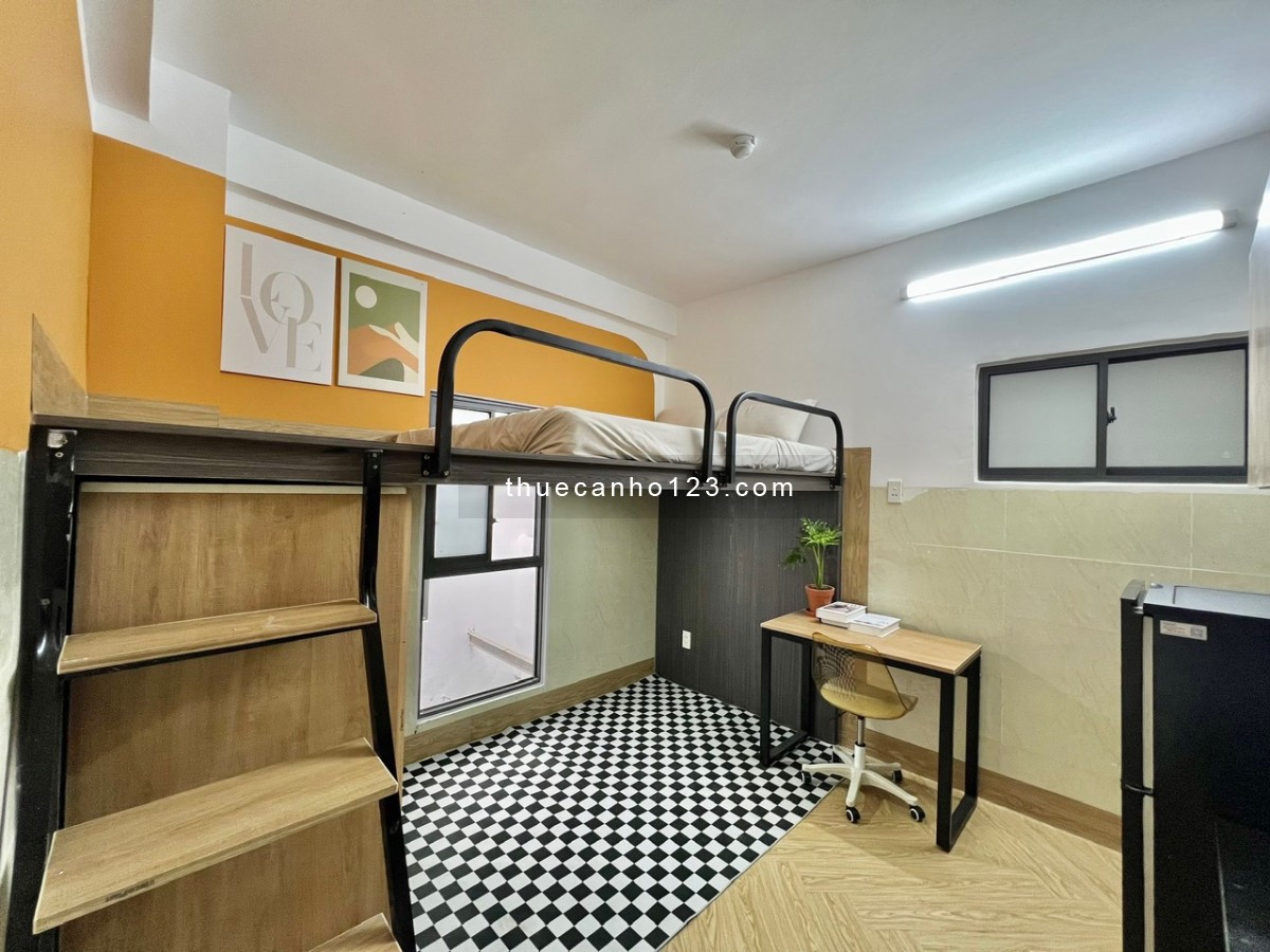 Giảm giá sốc Duplex/1PN - 60m² full nội thất - Ban công mới 100% chỉ còn giá từ 4x ngay Sân Bay TSN