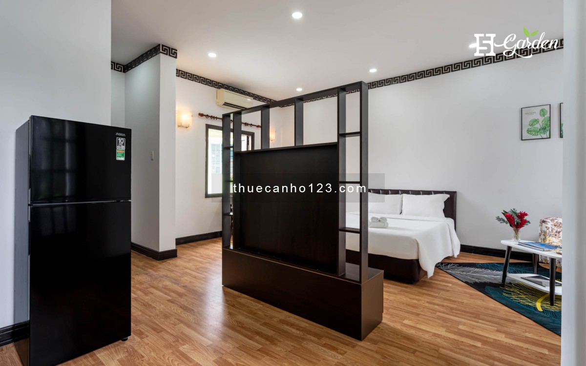 Phòng Đẹp Ở Đây!! Cho Thuê Căn Hộ Mới Cao Cấp Ban Công Đủ Tiện Ích Etown Cộng Hoà - Bàu Cát - K300