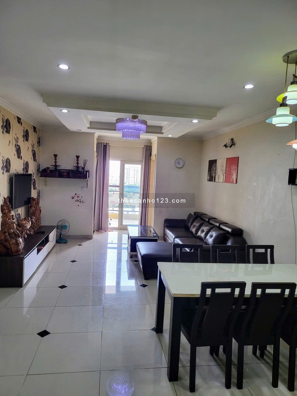 Chung cư Phúc Yên, Phan Huy Ích, P15, TB, 90m2, 2PN, 2WC, 10tr/tháng.