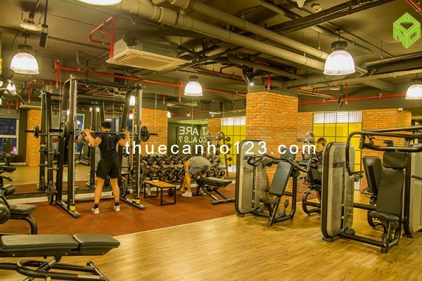 Cần cho thuê The Prince Phú Nhuận với DT 105m2, sửa lại thành 2 phòng ngủ, 2wc, Nội thất cao cấp