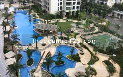Cho thuê căn hộ Estella Height Quận 2, Dt 89m2, 2PN, lầu cao view mát đẹp. Giá 25 tr/tháng