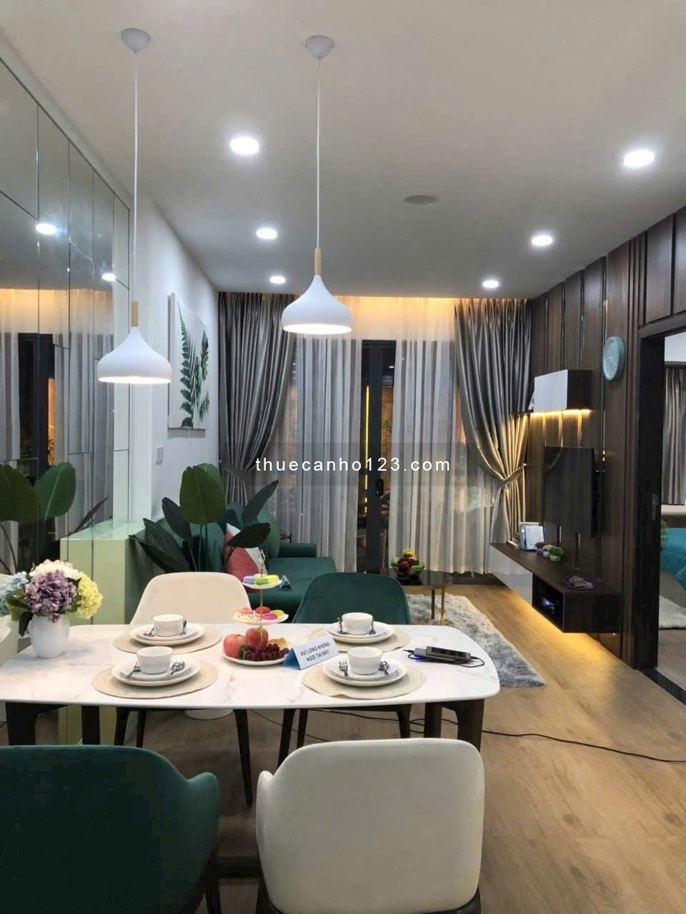 Cho thuê căn hộ chung cư Tản Đà Court, 86 Tản Đà, P. 11, Q. 5, DT: 77m2 - 2PN - Giá thuê: 14tr