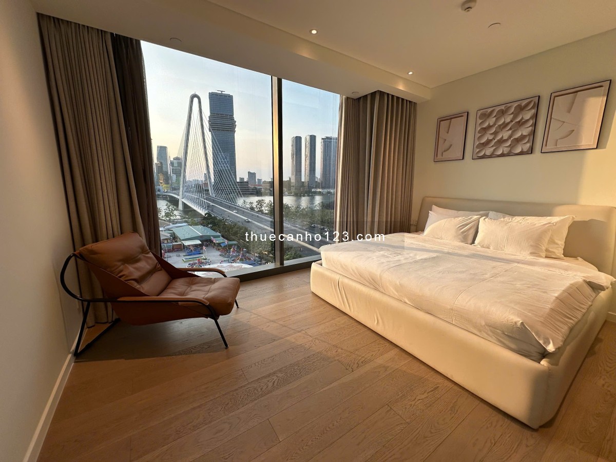 Cho thuê căn hộ 3PN - 2WC, 116m2 The Metropole Thủ Thiêm, giá tốt nhất thị trường chỉ 35 tr/th