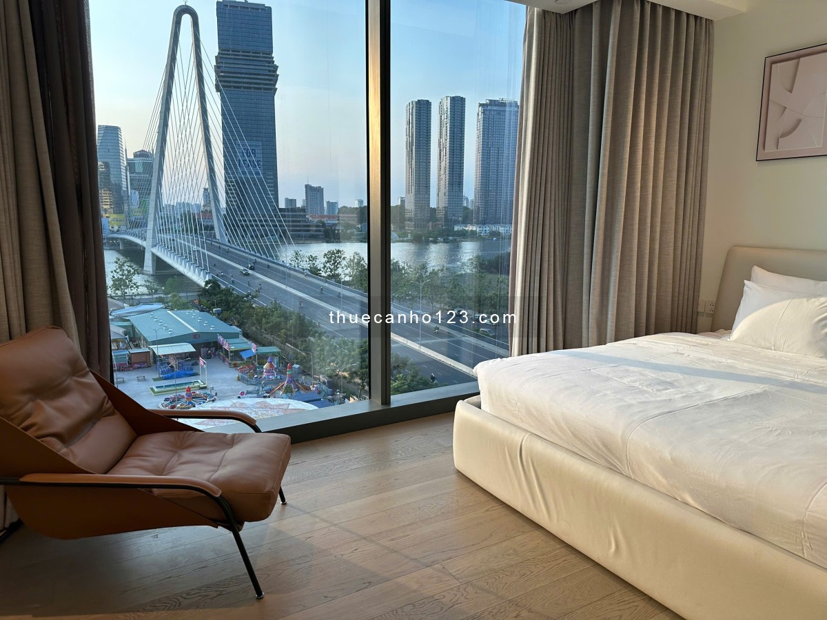 Cho thuê căn hộ 3PN - 2WC, 116m2 The Metropole Thủ Thiêm, giá tốt nhất thị trường chỉ 35 tr/th
