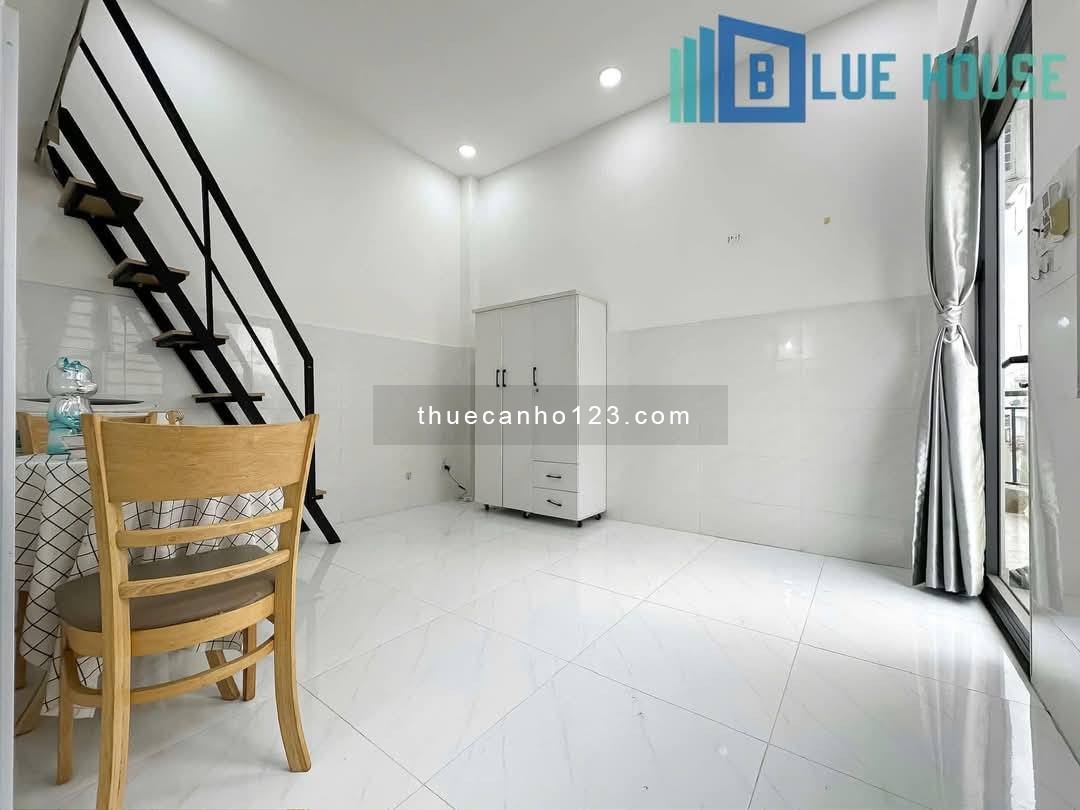 Trống Sẵn Duplex Ban Công, Full Nội Thất, Máy Giặt Riêng - Ngay Hoàng Hoa Thám, ĐH GreenWich