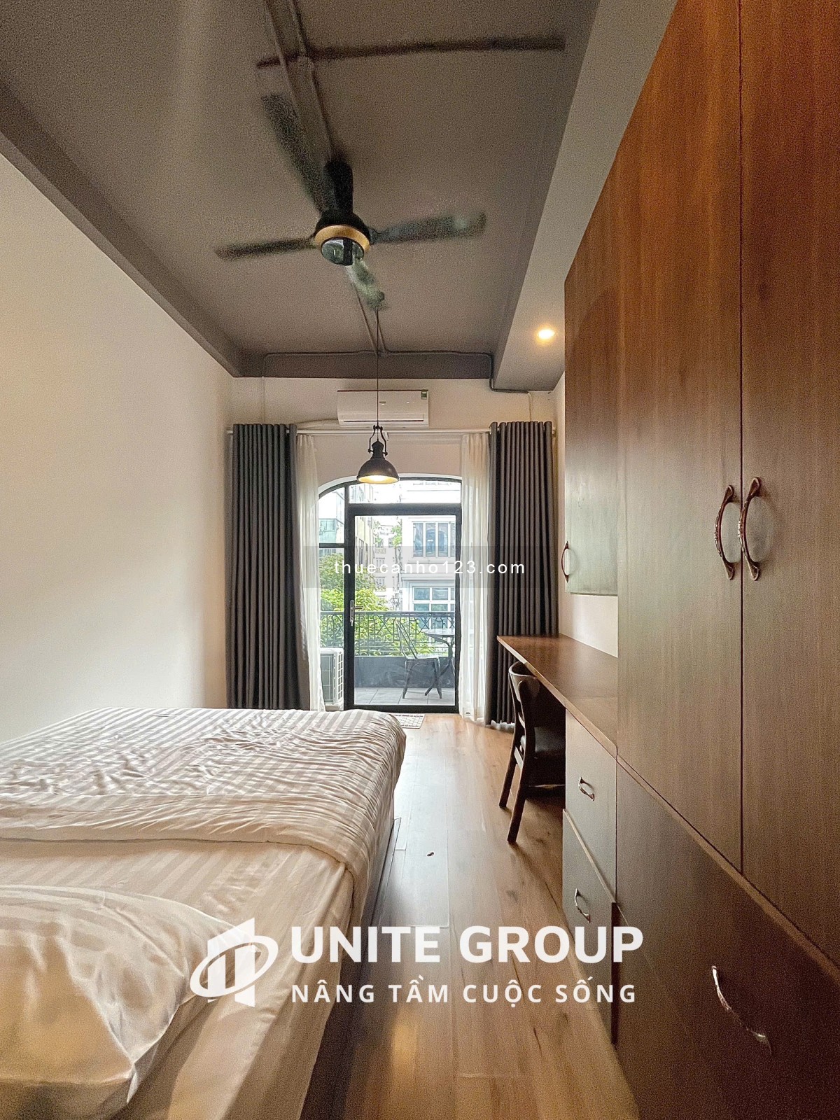 Cho Thuê Căn Hộ Ban Công sang trọng, đầy đủ Nội Thất – Gần ngã 6 Phù Đổng, Phố Nhật, Tao Đàn, VLU