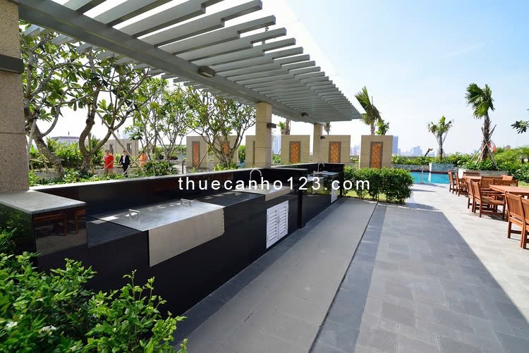 Cho thuê căn hộ Lexington Quận 2, DT 82m2, 2 phòng ngủ, nhà mới đẹp, view mát cả ngày. Giá 15tr/th