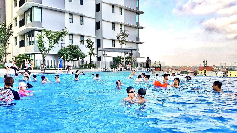 Chính chủ cho thuê căn hộ 1+1 ngủ full đồ The Zen, Gamuda garden, Hoàng Mai-giá nhỉnh 9 tr , ở Luôn