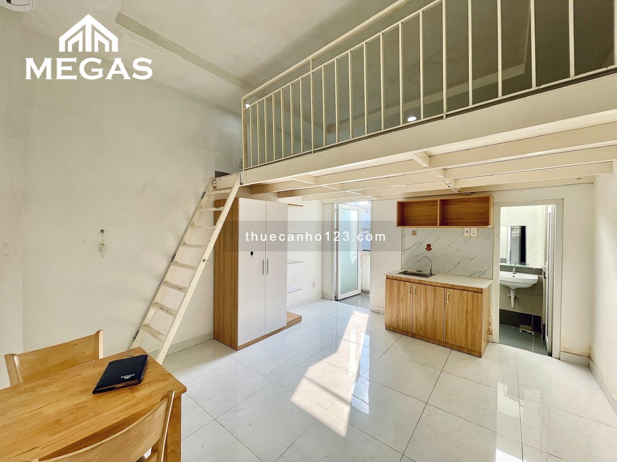 Cho thuê căn hộ dạng Duplex + Nội thất được trang bị đầy đủ + Giá Rẻ Ngay Lê Văn Sỹ quận 3