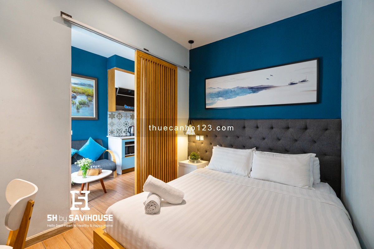 Cho thuê căn hộ dịch vụ studio/1PN khu Sân Bay, Etown Cộng Hoà Quận Tân Bình