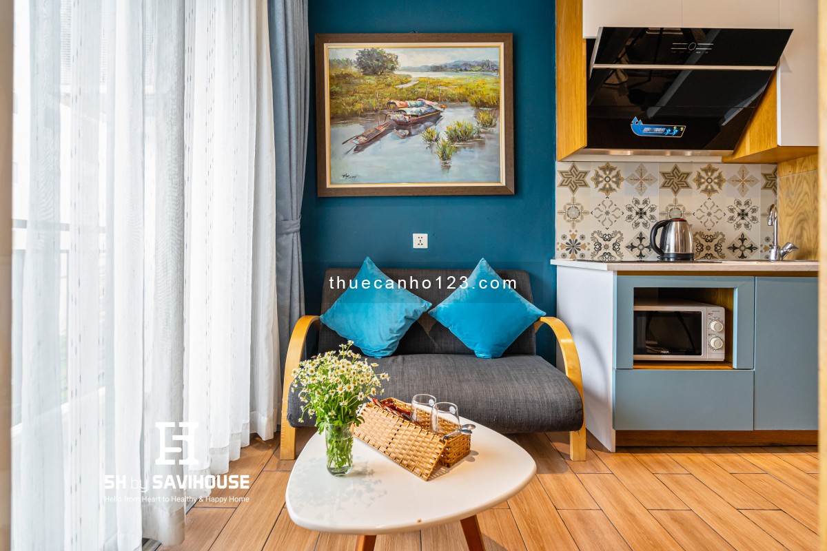 Cho thuê căn hộ dịch vụ studio/1PN khu Sân Bay, Etown Cộng Hoà Quận Tân Bình