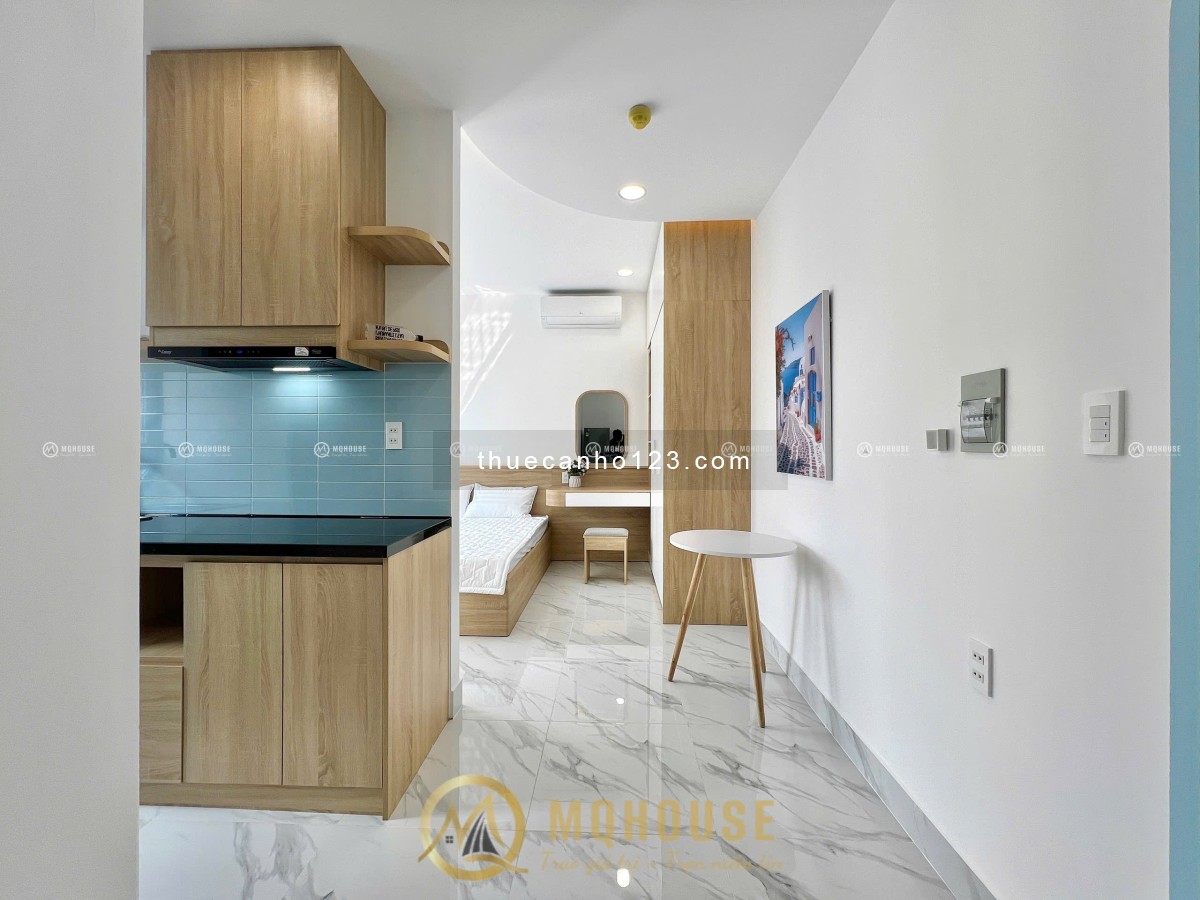 Cho thuê căn hộ dịch vụ studio/1PN khu Sân Bay, Etown Cộng Hoà Quận Tân Bình