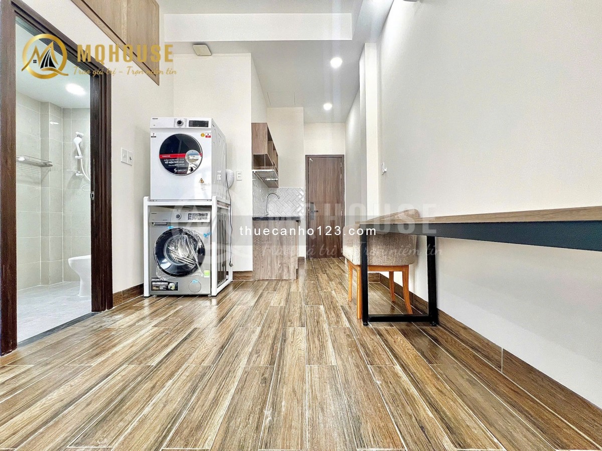 Căn hộ dịch vụ nội thất hiện đại, nằm gần cầu Thị Nghè – chỉ 5 phút sang Quận 1