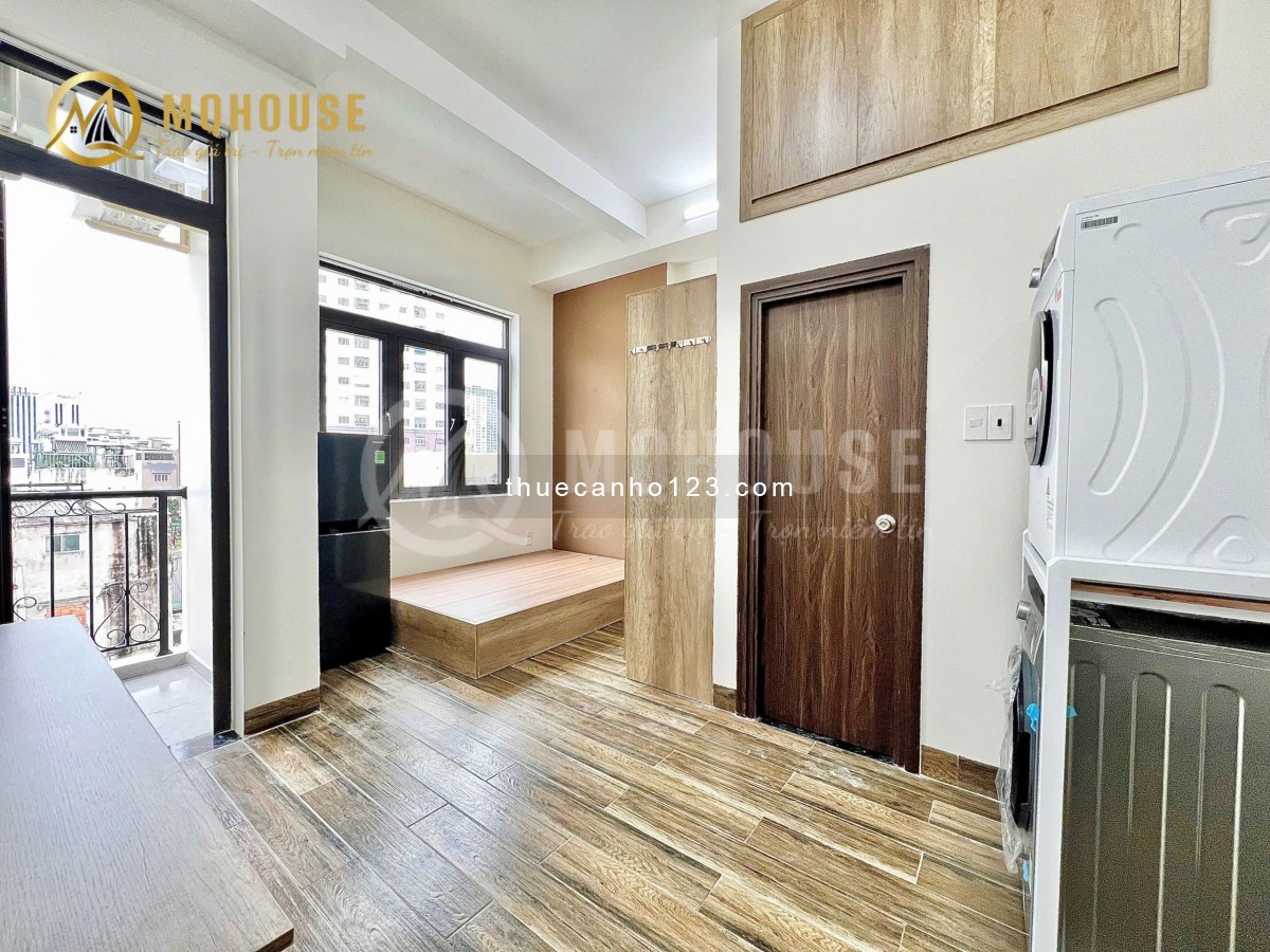 Căn hộ dịch vụ nội thất hiện đại, nằm gần cầu Thị Nghè – chỉ 5 phút sang Quận 1