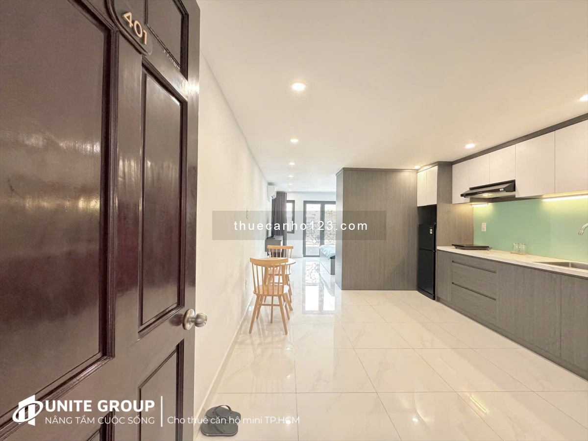 Khai trương căn hộ 1PN ngắn hạn/dài hạn cao cấp, full nội thất ngay vòng xoay Lăng Cha Cả, Tân Bình