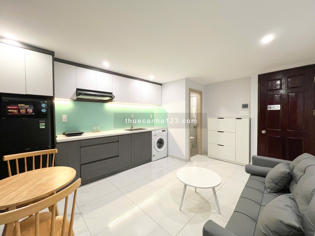 Khai trương căn hộ 1PN ngắn hạn/dài hạn cao cấp, full nội thất ngay vòng xoay Lăng Cha Cả, Tân Bình