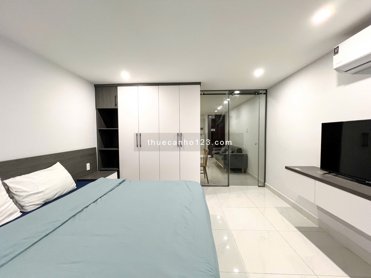 Khai trương căn hộ 1PN ngắn hạn/dài hạn cao cấp, full nội thất ngay vòng xoay Lăng Cha Cả, Tân Bình