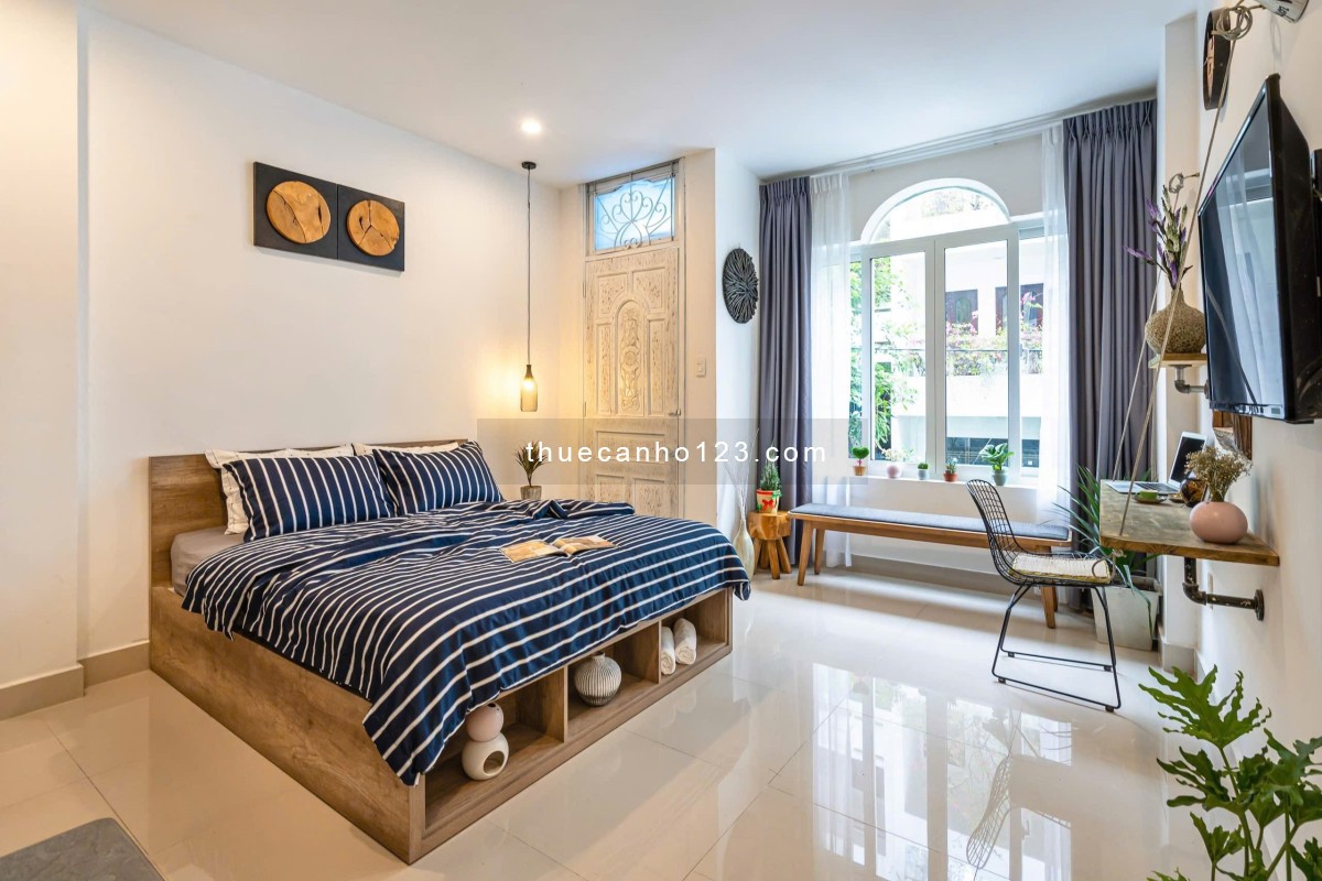 Căn Hộ Balcony - Cửa Sổ Thiết Kế Siêu Xinh - Ngay Chợ Tân Định - Nhà Thờ Màu Hồng