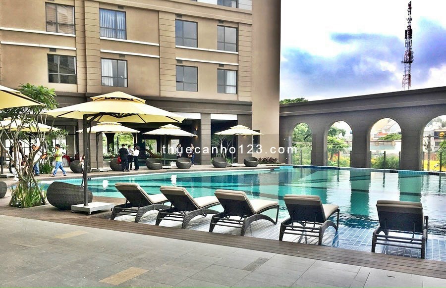 Cho thuê căn hộ Garden Gate Hoàng Minh Giám 2Pn2Wc Full Đồ 16Tr Ở ngay Tel 0942811343 Tony