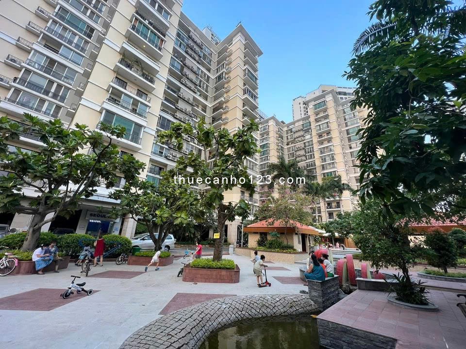 Cho thuê căn hộ Cantavil An Phú Quận 2, 2 phòng ngủ, căn góc view thoáng mát. Giá 15 tr/ tháng.