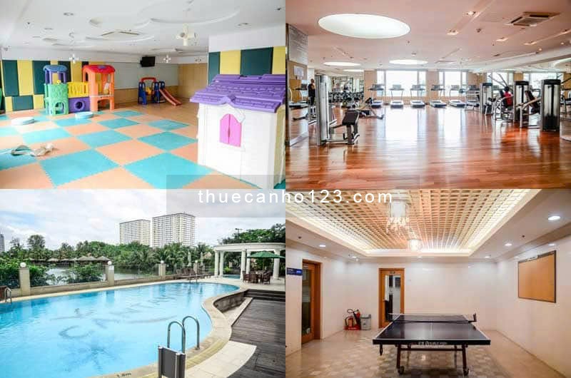 Cho thuê căn hộ Cantavil Premier Quận 2, Dt 125m2, 3PN, nội thất đầy đủ. Giá 29tr/ tháng