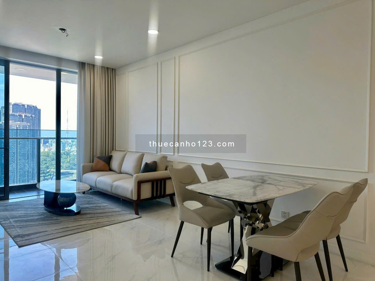 Cho thuê căn hộ Sunwah Pearl, lầu cao view đẹp, 2 phòng ngủ, nội thất cao cấp giá 36 triệu/tháng