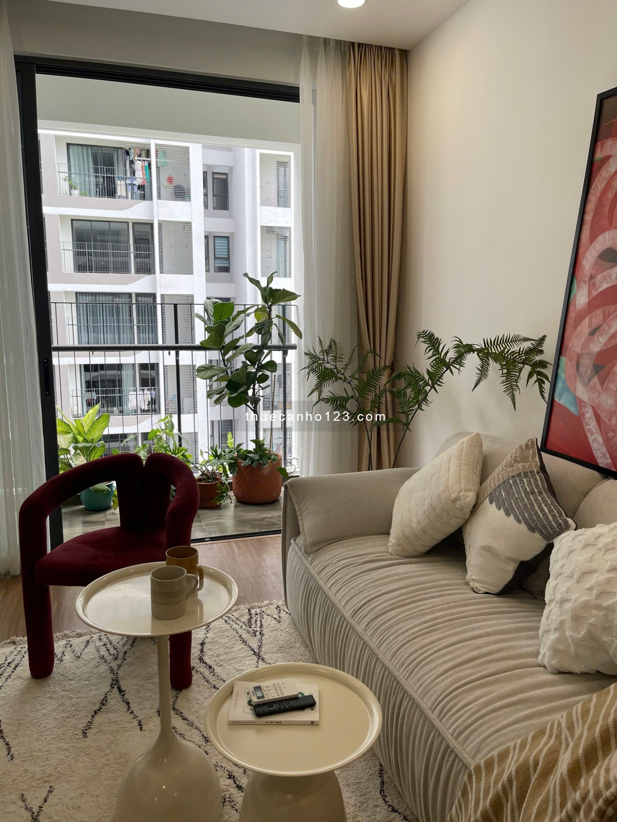 Cho thuê CC 1PN tại MT Eastmark City, 5 triệu, 63m2 có máy lạnh, rèm, 0776.516.239 Gặp khoa