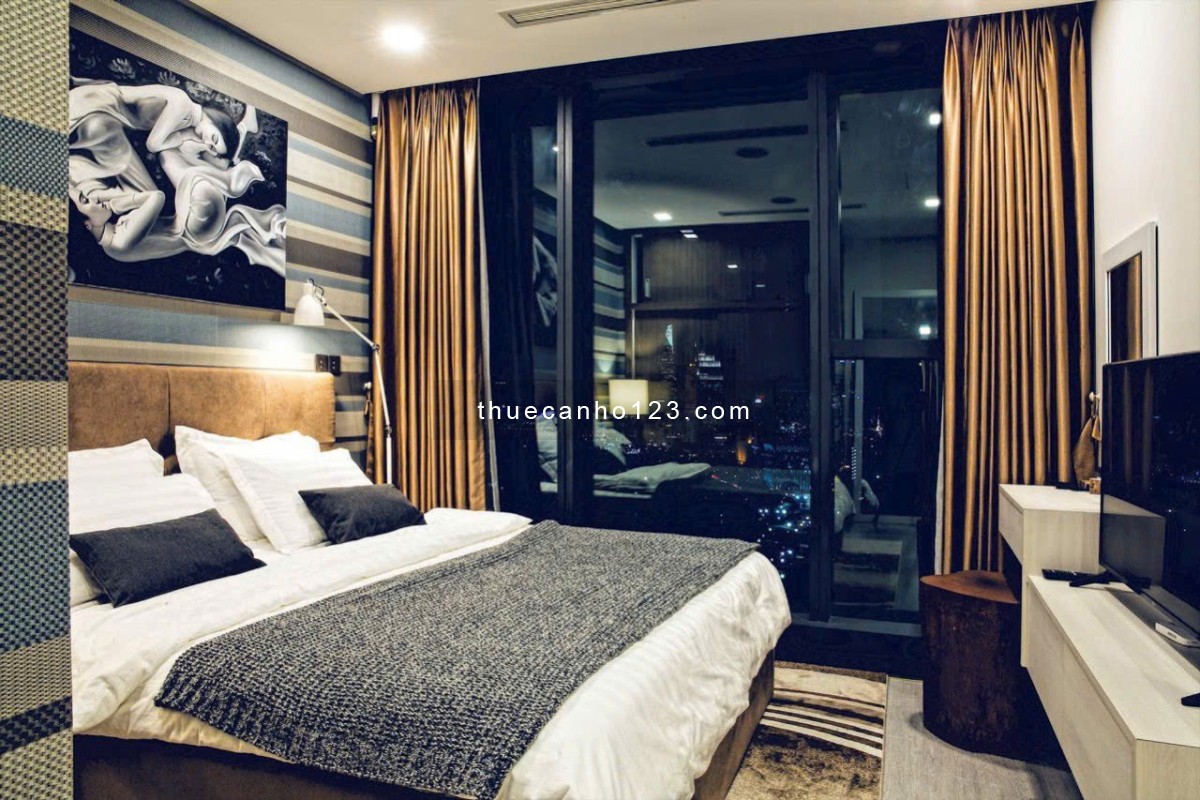 Cho thuê căn hộ 2PN, 2WC, 78m2 giá cực chất tại Vinhomes Golden River Ba Son, Q1, HCM