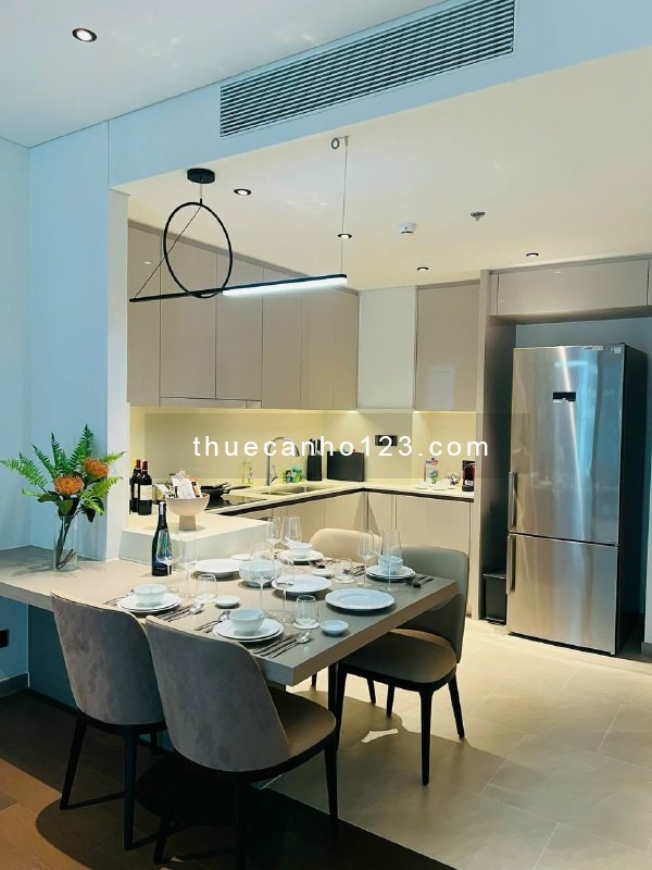 Cho thuê CC Grand Marina Saigon, 79 triệu, 78m2, 2PN, 2WC, full nội thất, view sông
