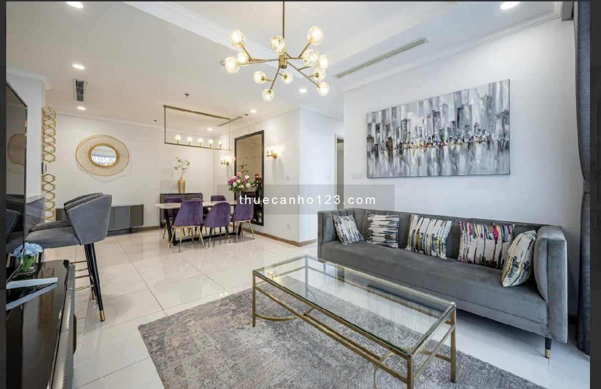 Chủ thân gửi cho thuê gấp căn hộ 3PN, full NT Vinhomes Central Park giá chỉ 27 tr/tháng