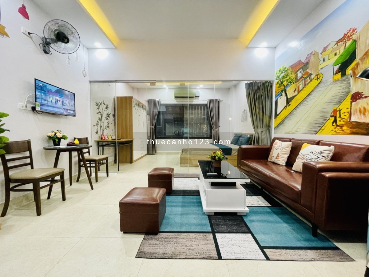 Căn hộ cho Thuê full nội thất có chỗ để xe ô tô