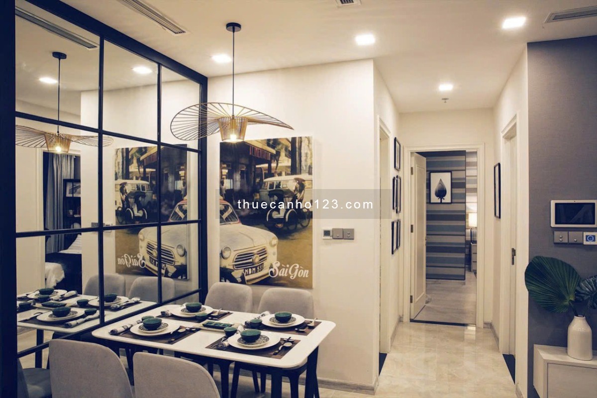Cho thuê căn hộ 2PN, 2WC, 78m2 giá cực chất tại Vinhomes Golden River Ba Son, Q1, HCM