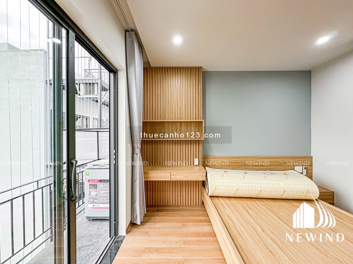 Studio ban công, sang đẹp, full nội thất – Gần Lotte Mart, ĐH Tôn Đức Thắng, chợ Tân Quy