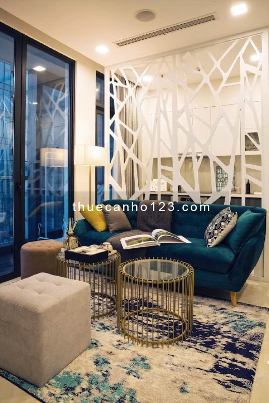 Cho thuê căn hộ 2PN, 2WC, 78m2 giá cực chất tại Vinhomes Golden River Ba Son, Q1, HCM