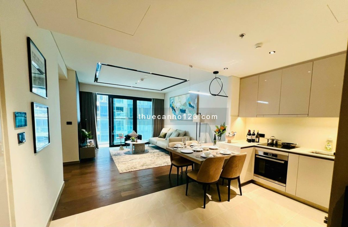 Cho thuê CC Grand Marina Saigon, 79 triệu, 78m2, 2PN, 2WC, full nội thất, view sông